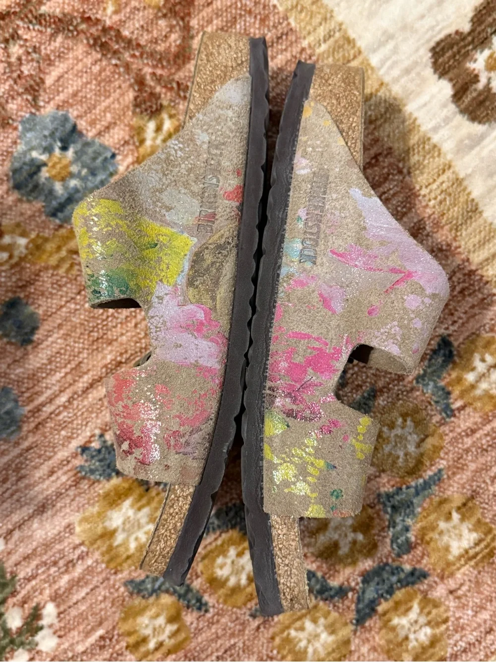 Birkenstock Arizona Paint Print - Picture 4 of 6